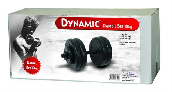 Dynamıc Vinly Dumbell Set 10 Kg