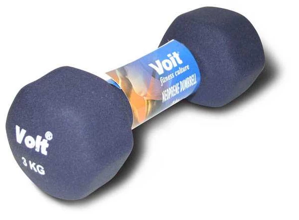 Voit VDB-04 3KG Altıgen Neo. Dumbbell