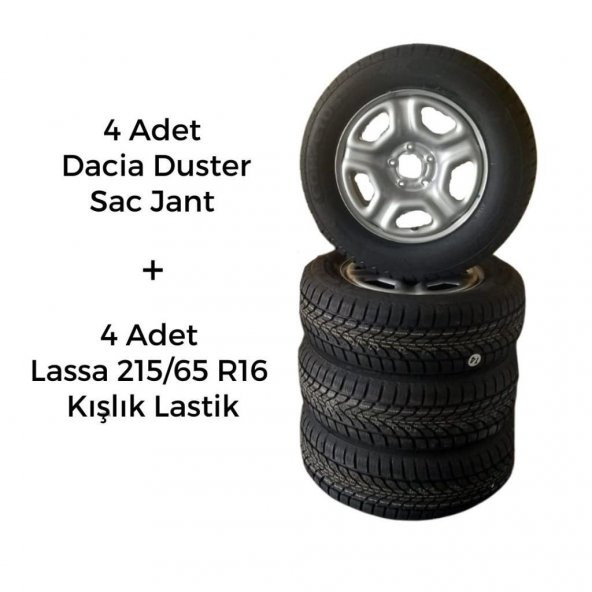 Dacia Duster Çelik Jant 4 Adet 403003735R - 2