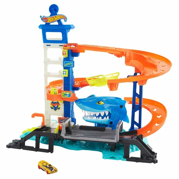 HDP05 Hot Wheels Mega Araba Yıkama Kulesi - 2
