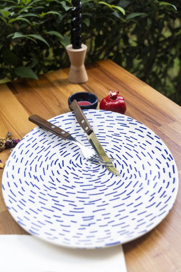 Mart Home Bluen Oval Servis Tabağı - 2