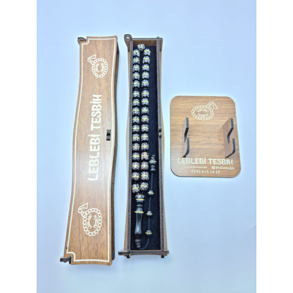 İşlemeli Pirinç Sarmal Kuka Tesbih Lt695 - 6