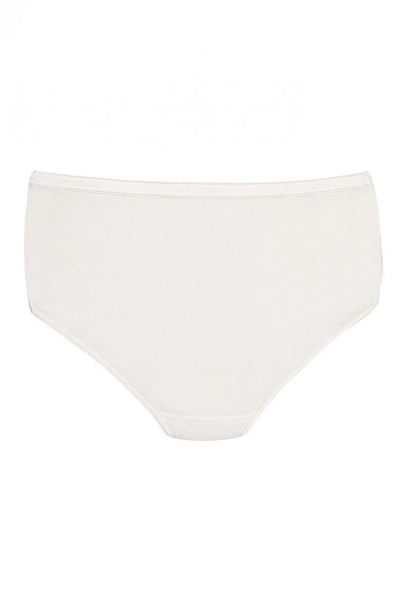 12 Adet Yıldız Bayan Bambu Bato Külot Ekru 3947 - Resim 2