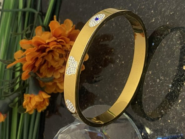 Aksesuar Çarşısı Çelik Kelebek Ve Göz Tasarımlı Kelepçe ürün görseli