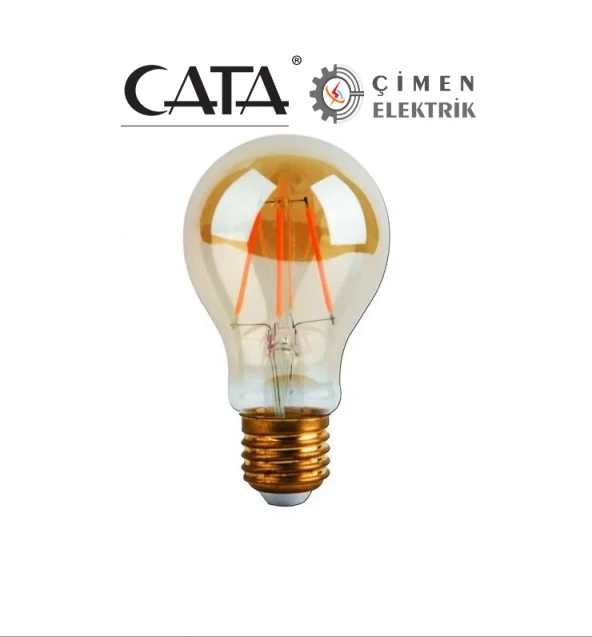 3 ADET CATA CT 4285 4W Led Ampul Amber 2700k Amber