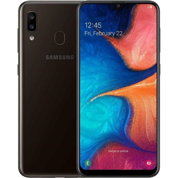 Samsung Galaxy A20 32 GB Siyah YENİLENMİŞ ÜRÜN (sıfır gibi)