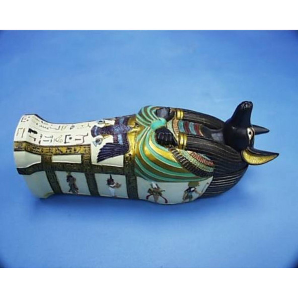 WISE Veronese Serisi-Wise Mısır Tarihi-ANIBUS & MUMMY TABUT-9*19*6,5 CM. - 1