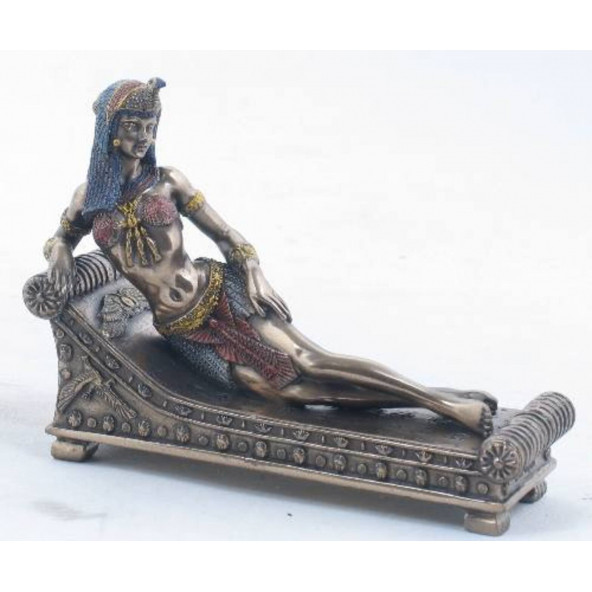 WISE Veronese Serisi-Wise Mısır Tarihi-KLEOPATRA YATAKTA-17*11*10 CM. ürün görseli