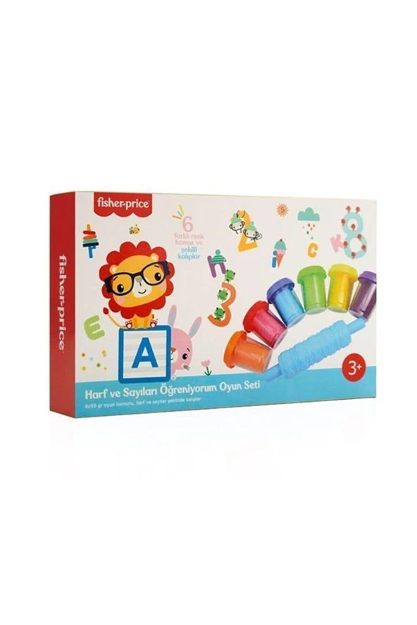 Fisher Price Alfabe Ve Sayılar Oyun Hamuru Seti