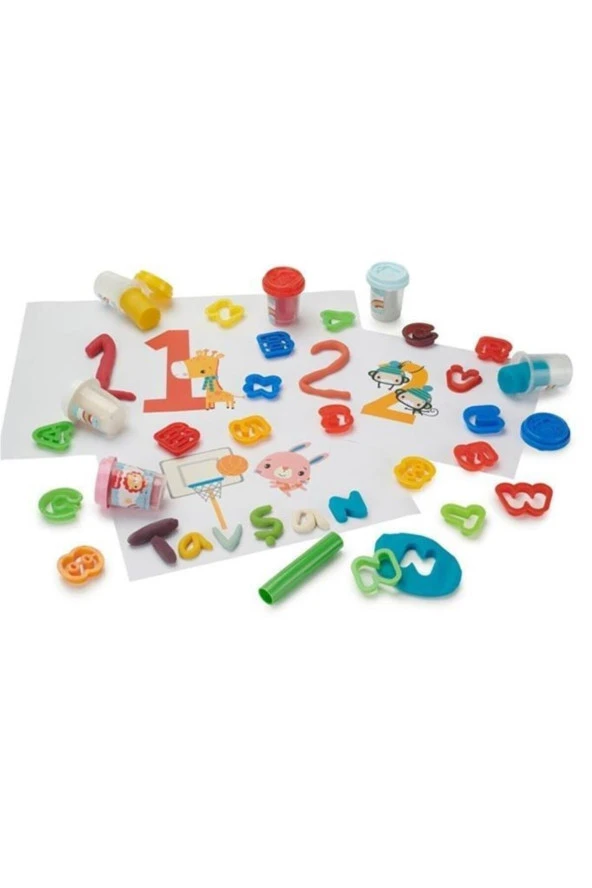 Fisher Price Alfabe Ve Sayılar Oyun Hamuru Seti - 3