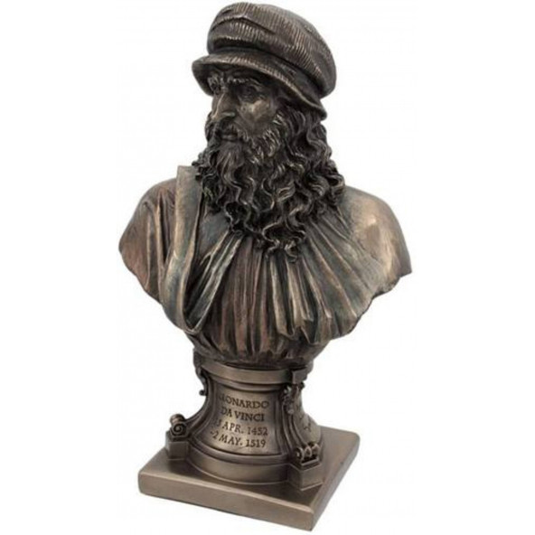 WISE Veronese Serisi-Wise Mitoloji & Tarih-LEONARDO DA VINCI-14.5*9.5*23 CM.