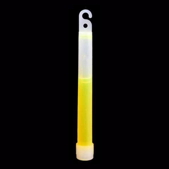 6" Kimyasal Işık Çubuğu - Sarı - 15 cm - Argeus Glow Stick