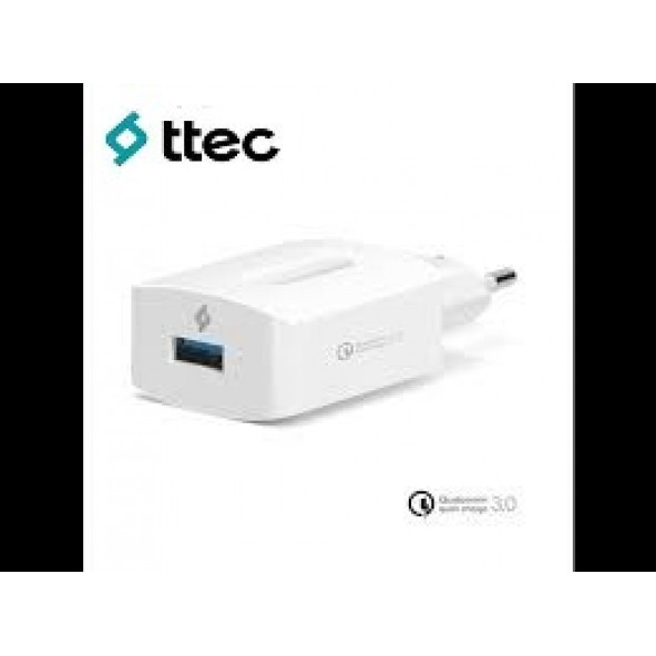Ttec Speedcharger Qc 3.0 Seyahat Şarj Aleti Beyaz 2scqc01k