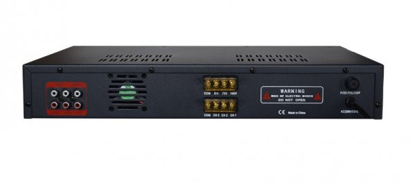 Wöller W-3200 200 Watt 3 Bölge Hat Trafolu Mikser Amplifikatör - 2
