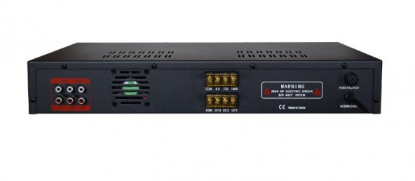 Wöller W-3300 300 Watt 3 Bölge Hat Trafolu Mikser Amplifikatör - 2