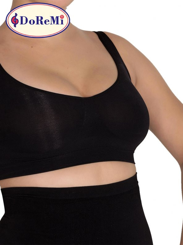 Compression Toparlayıcı Dikişsiz Korse Büstiyer - Resim 7