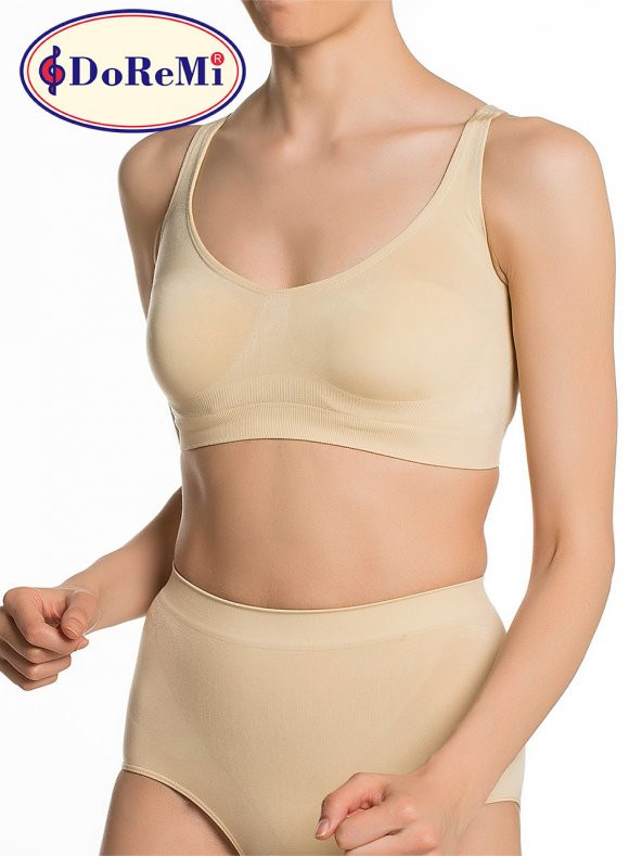 Compression Toparlayıcı Dikişsiz Korse Büstiyer - Resim 2