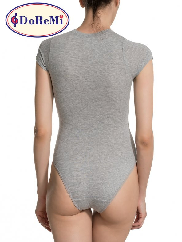 Kısa Kollu Çıtçıtlı Body - Resim 3