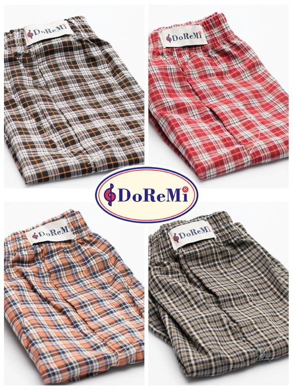 Büyük Beden – Rahat Kalıp Pamuklu Klasik Erkek Poplin Boxer - 3