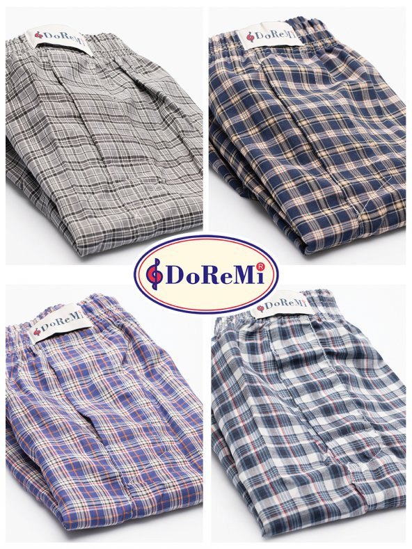 Büyük Beden – Rahat Kalıp Pamuklu Klasik Erkek Poplin Boxer