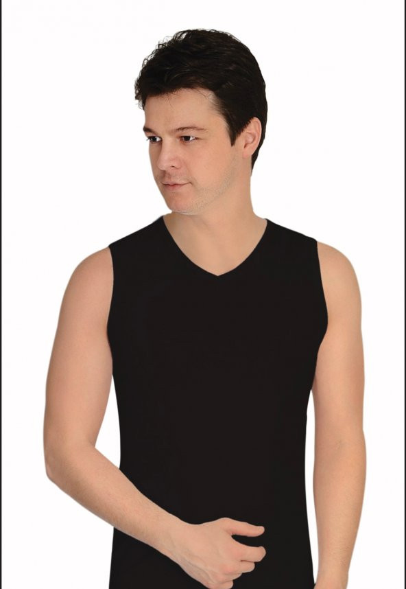 LİKRALI SIFIR KOL V YAKA 2li ürün görseli