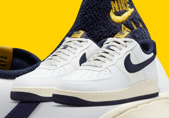Nike Air Force 1 07 LV8 Is Inspired by Varsity Jackets Sneaker Spor Ayakkabı D05220-141 - 10