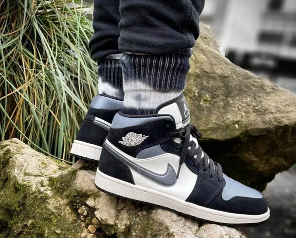 Nike Air Jordan 1 MID SE Sneaker Ayakkabı 852542-011 - 3