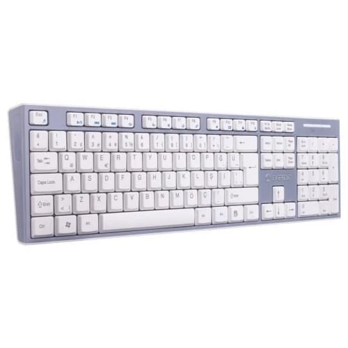 Everest KM-6063 Beyaz/Gri Kablosuz Q Multimedia Klavye + Mouse Set - 2