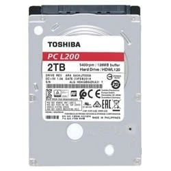 Toshiba 2.5 2TB L200 128MB 5400RPM HDWL120UZSVA - 1