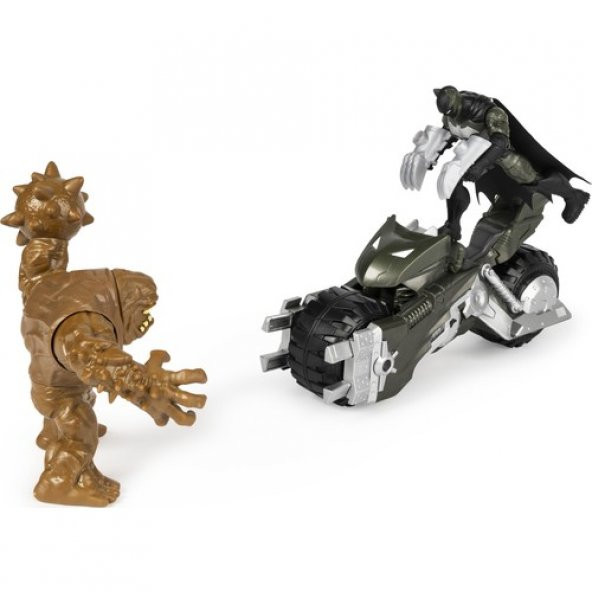 Batman Batcycle ve Clayface Oyun Seti Batman Motorsikleti - 3