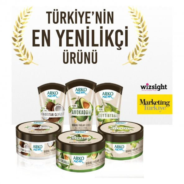 Arko Nem Değerli Yağlar Zeytinyağlı Nemlendirici Krem 3x60ml - 4