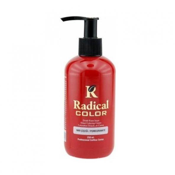 Radical Color Su Bazlı Saç Boyası 250 ml Nar Cıcegi - 2