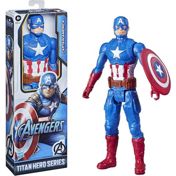 Orjinal Avengers Endgame Captain America Titan Hero Figür 30cm