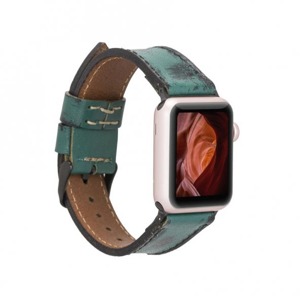 Bouletta Apple Watch Uyumlu Deri Kordon 38-40-41mm V6 - 1