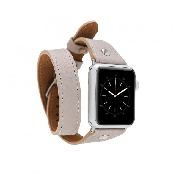 Bouletta Apple Watch Uyumlu Deri Kordon 38-40-41mm Slim DTST ERC3