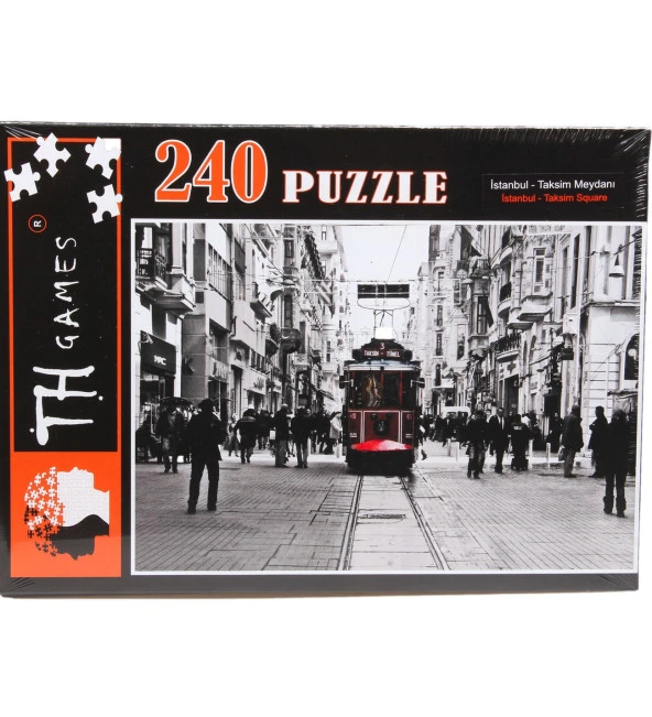 240 Parça Kutulu Puzzle - En Gözde Şehirler! Taksim Manzarası
