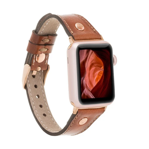 Bouletta Apple Watch Uyumlu Deri Kordon 38-40-41mm Slim RT RST2EF