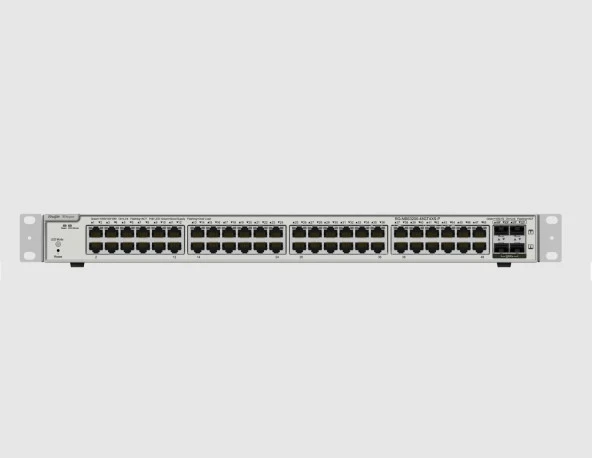 Ruijie Reyee RG-NBS3200-48GT4XS-P 48 Port Poe 4 Port SFP L2 Yönetilebilir RACKMOUNT PoE Switch 370W ürün görseli 1