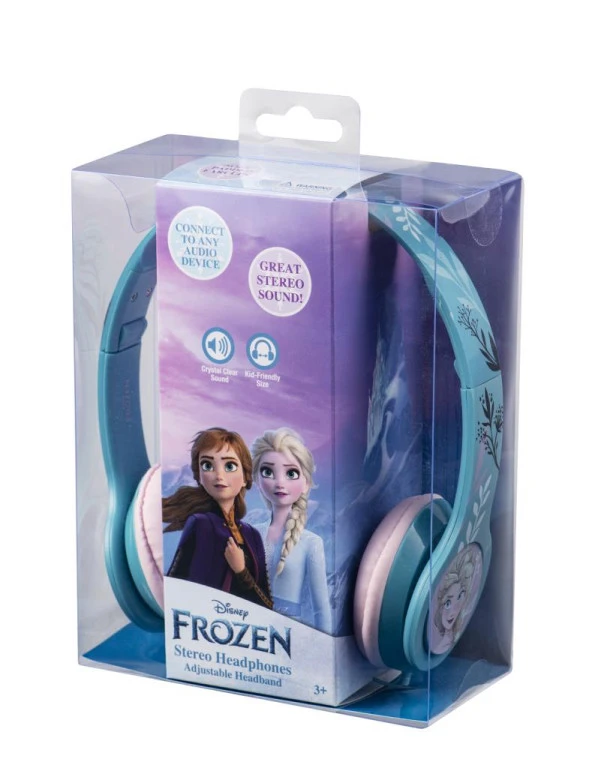 Kablolu Kulaklık Disney Frozen Karlar Ülkesi Anna Elsa Çocuk Kulaklığı Lisanslı DY-10902-FA
