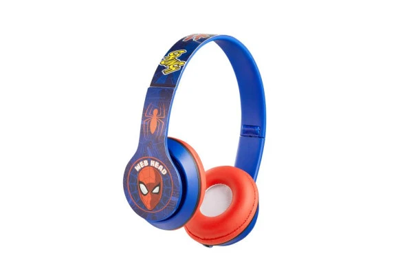 Bluetooth Kulaklık Marvel Spiderman Örümcek Adam Mikrofonlu Kablosuz Çocuk Kulaklığı Lisanslı MV-2004-SMV