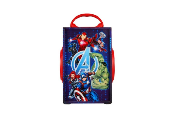 Marvel Avengers Yenilmezler Karaoke Seti Hoparlörlü Mikrofonlu Işıklı Lisanslı MV-1016-AV - 3