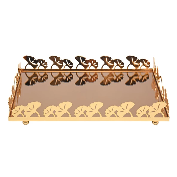 Canba G Gold Dikdörtgen Tepsi  40 Cm