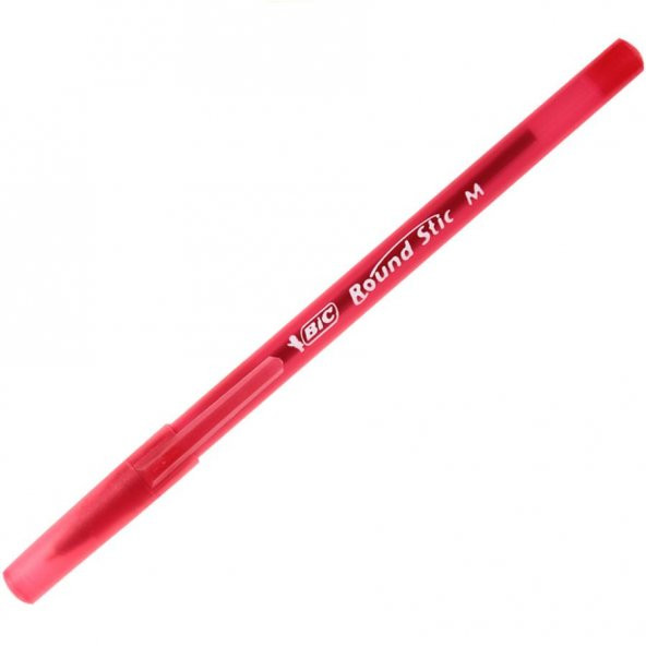 Bic Round Stıc Tükenmez Kalem Kırmızı 60lı Paket