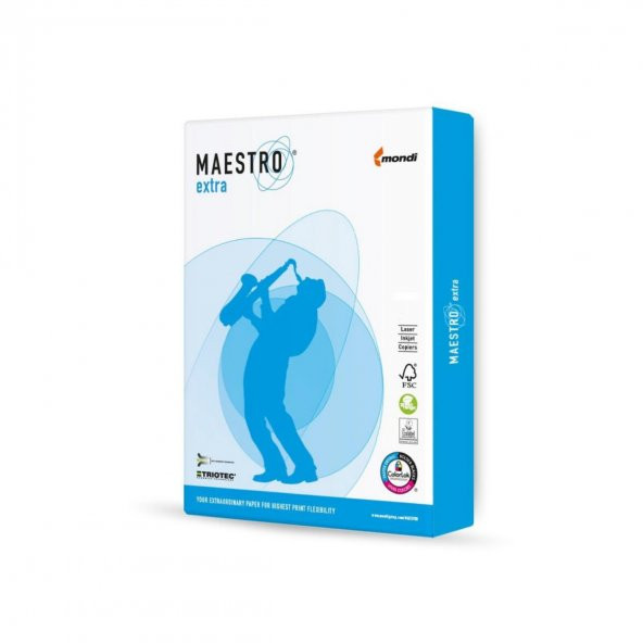 Mondi Maestro Extra A3 Gramajlı Fotokopi Kağıdı 90Gr 1 Pak 500 Sf