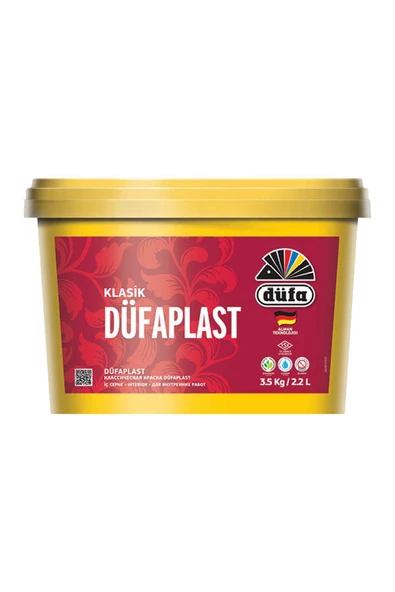 Düfa İç Cephe Duvar Boya Klasik Düfaplast 2.2 l - YENİ KARTELA
