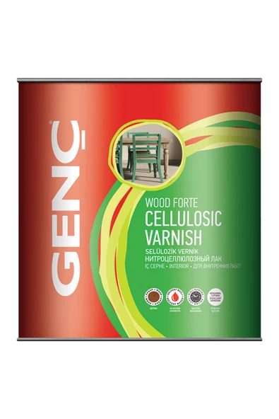 Genç Selülozik Parlak Vernik ( Parlak, Mat, İpek ) 3 Kg