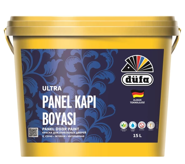 Düfa İç Cephe Panel Kapı Boya Beyaz