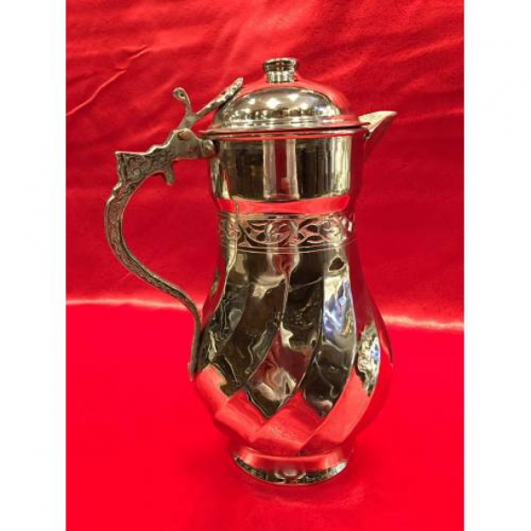 BAKIR AĞIR ÇEKİÇ DÖVMESİ EL İŞLEMELİ SÜRAHİ-HIZLI KARGO