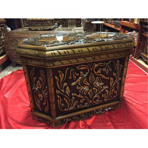 Çeyiz Sandığı Ceviz Ağır El Oyması +Hediyeli+Hızlı Kargo (494490697)