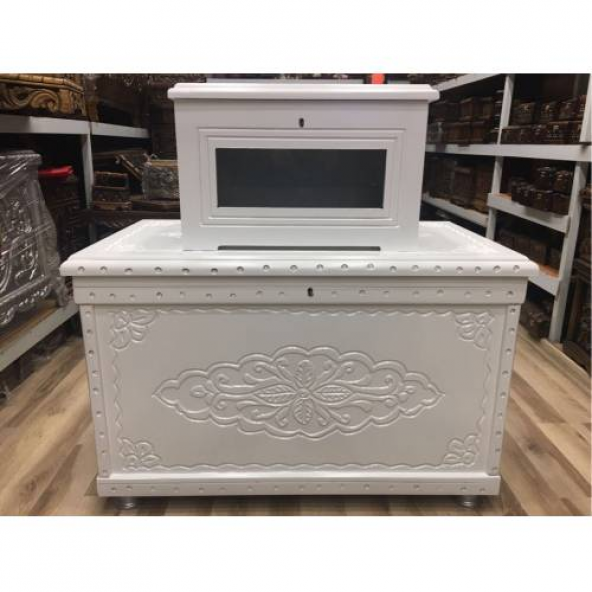 Çeyiz Sandığı Ceviz Ağır El Oyması +Hediyeli+Hızlı Kargo (491428270)